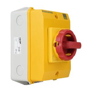 ISO ENCLOSED ISOLATOR 4P 25A GREY POLY ISO ENCLOSED ISOLATOR 4P 25A GREY POLY