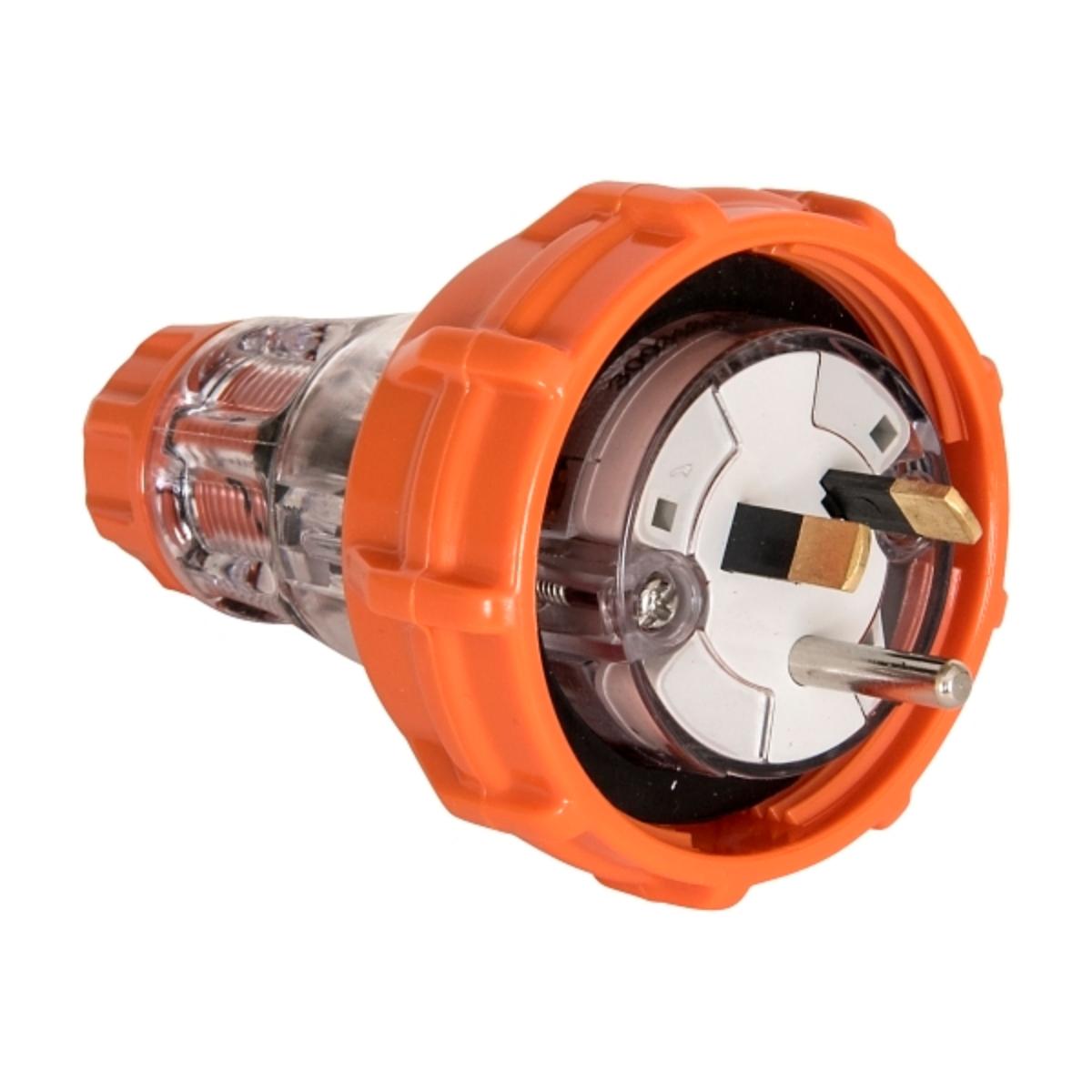 ISO PLUG TOP STRAIGHT 1PH 2F+1R PINS 10A