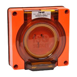 ISO SOCKET OUTLET 1PH 3 FLAT PINS 15A ISO SOCKET OUTLET 1PH 3 FLAT PINS 15A