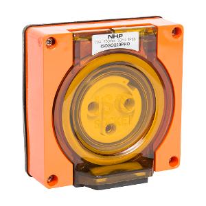 ISO SOCKET OUTLET 1PH 3 ROUND PINS 20A ISO SOCKET OUTLET 1PH 3 ROUND PINS 20A