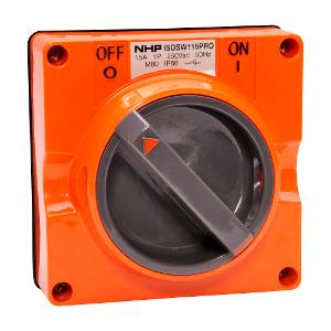 ISO SWITCH 1PH 2 POLE 15A LESS BASE ISO SWITCH 1PH 2 POLE 15A LESS BASE