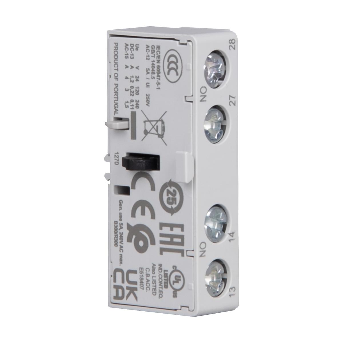 TRIP CONTACT 1N/O TRIP 1N/O FRONT MOUNT