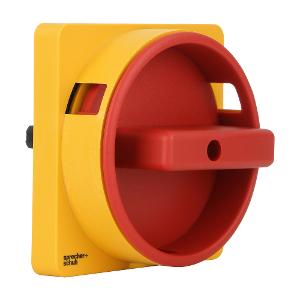 L7 HANDLE DISC PADLOCK TYPE G RED/YELLOW L7 HANDLE DISC PADLOCK TYPE G RED/YELLOW