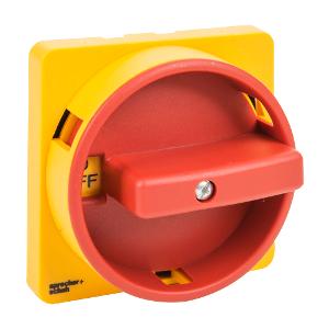 L7 HANDLE DISC PADLOCK TYPE G RED/YELLOW L7 HANDLE DISC PADLOCK TYPE G RED/YELLOW