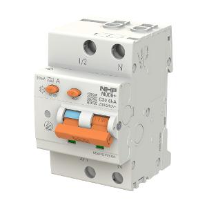 RCBO MOD6+ AFDD 1P+SN 20A 6KA 30MA C CRV RCBO MOD6+ AFDD 1P+SN 20A 6KA 30MA C CRV