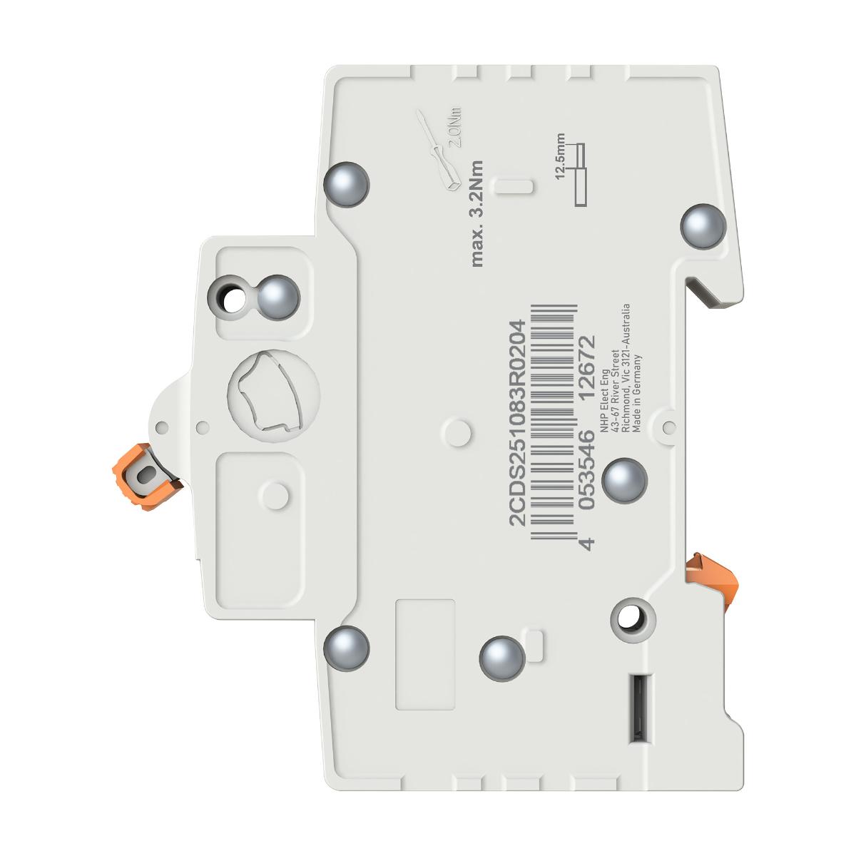 MCB MOD6+ 10KA 1P 80A C CURVE 1.5 MODULE