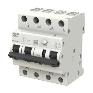 RCBO MOD6+ 3P+SN 6A 6KA 30MA 4 MODULE RCBO MOD6+ 3P+SN 6A 6KA 30MA 4 MODULE