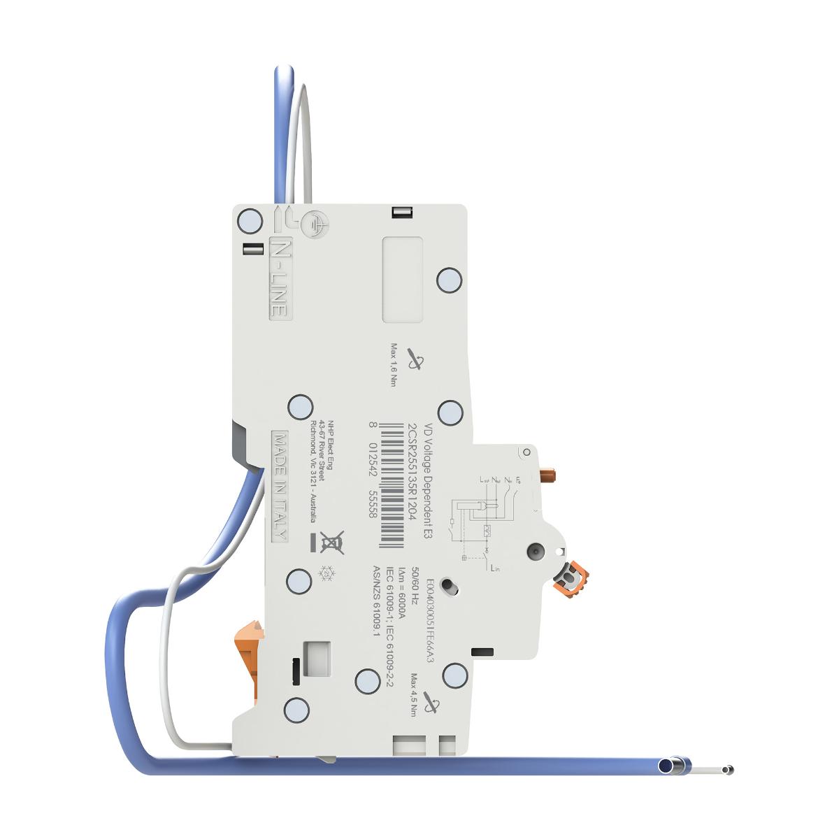 RCBO MOD6+ 1P+N 20A 6KA 30MA 1 MODULE