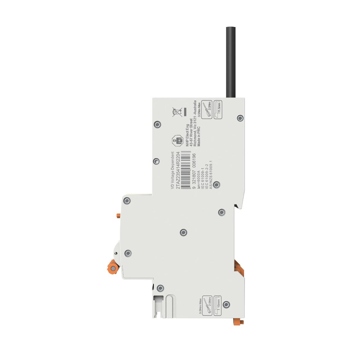 RCBO MOD6+ 3P+N 40A 6KA 30MA 3 MODULE