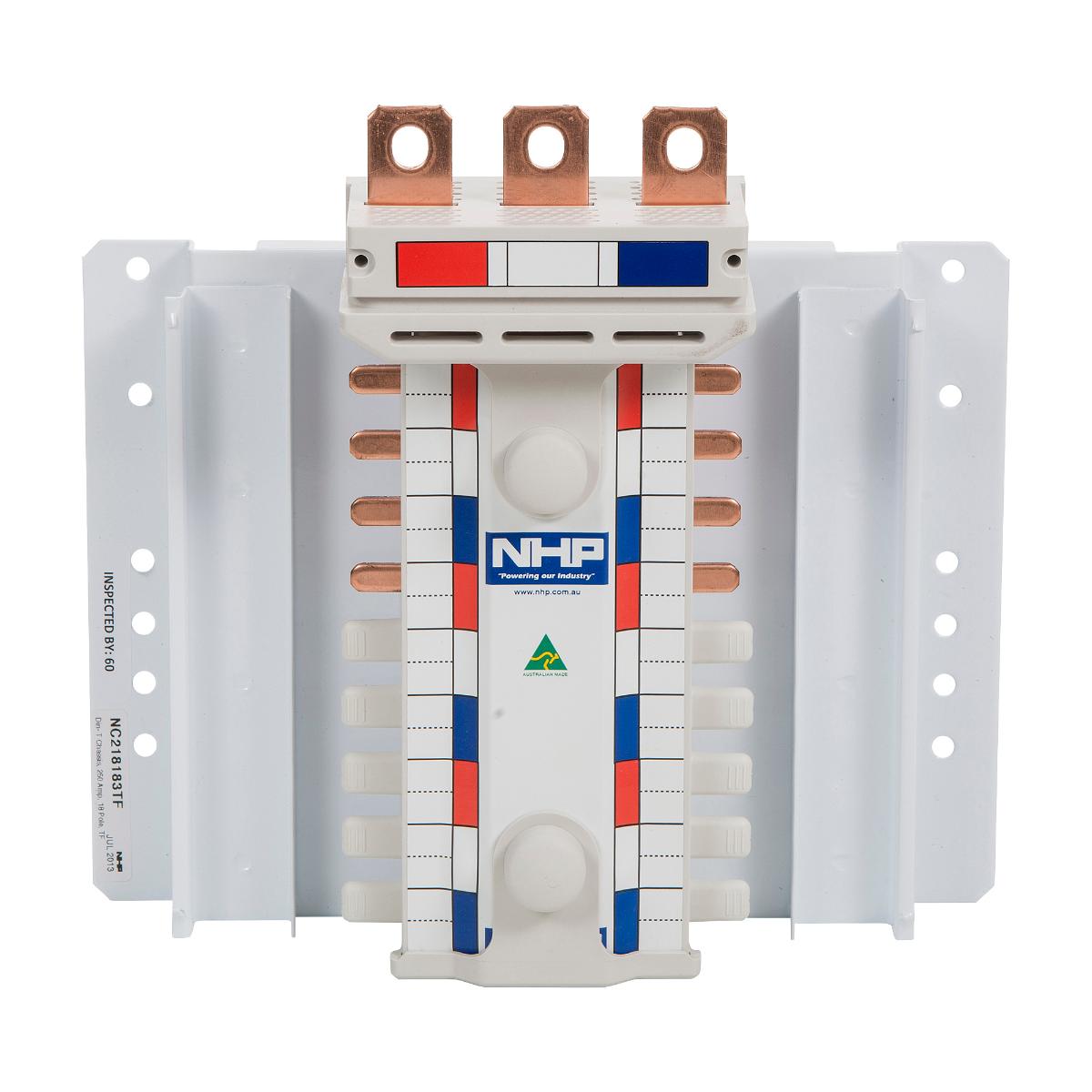 CHASSIS NC DIN-T 250A 36WAY 3P TOP FEED