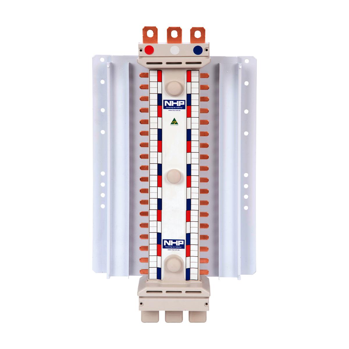 CHASSIS NC DIN-T 250A 60WAY 3P UNIV FEED
