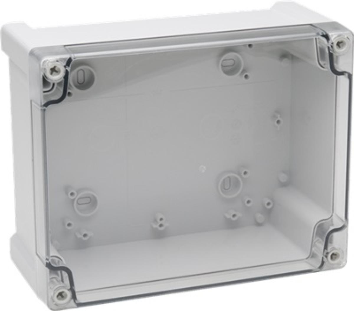 PLASTIC ENCLOSURE N-LINE CLEAR 95X65X60