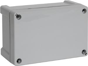 PLASTIC ENCLOSURE N-LINE GRY 187X122X90