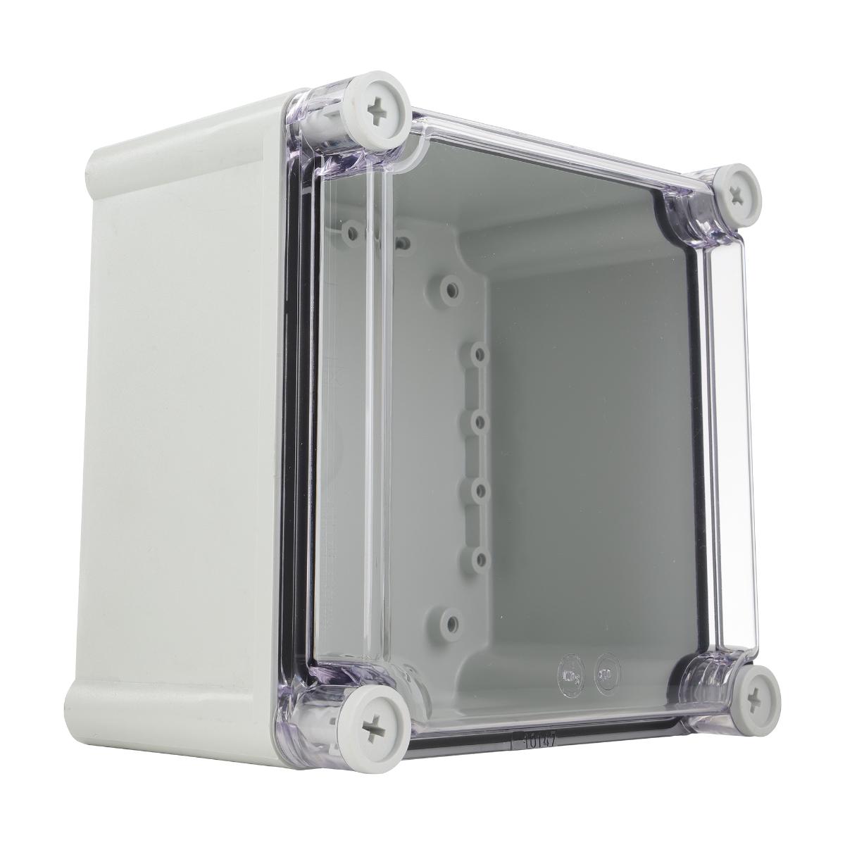 TERMINAL BOX SOLID PC 190X190X130MM CLR