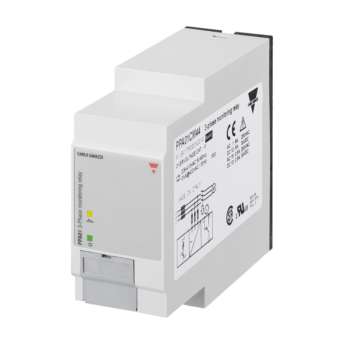 PHASE MONITORING RELAY 208-415VAC 1C/O