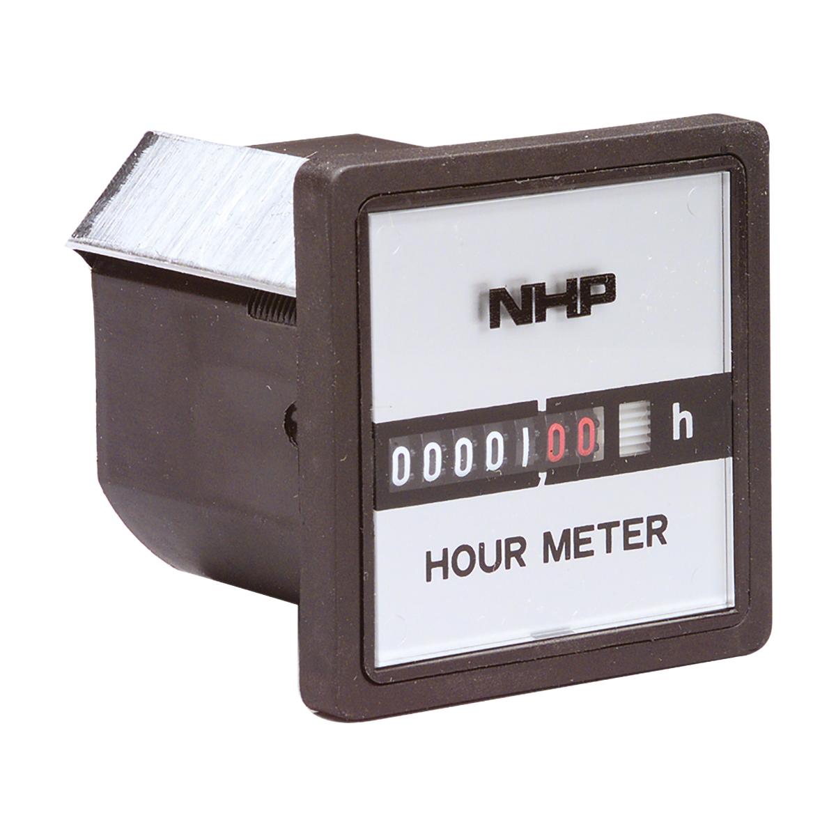 HOUR RUN METER 240V AC 72X72MM ANALOG