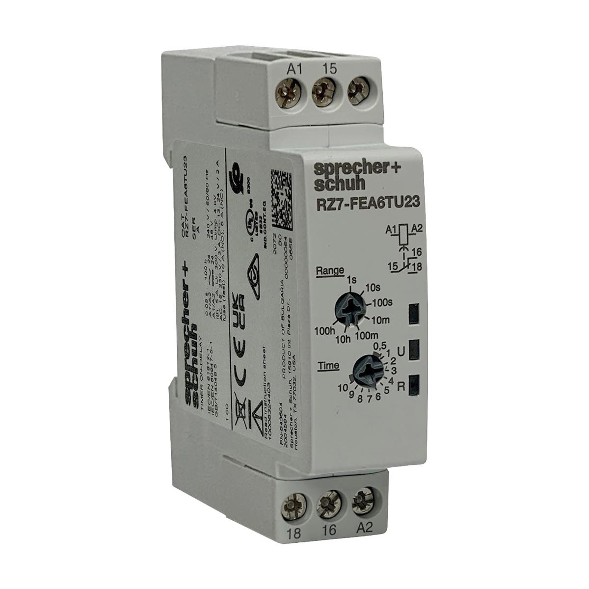 ON DELAY TIMER 24-48DC/24-240AC .5S-100H