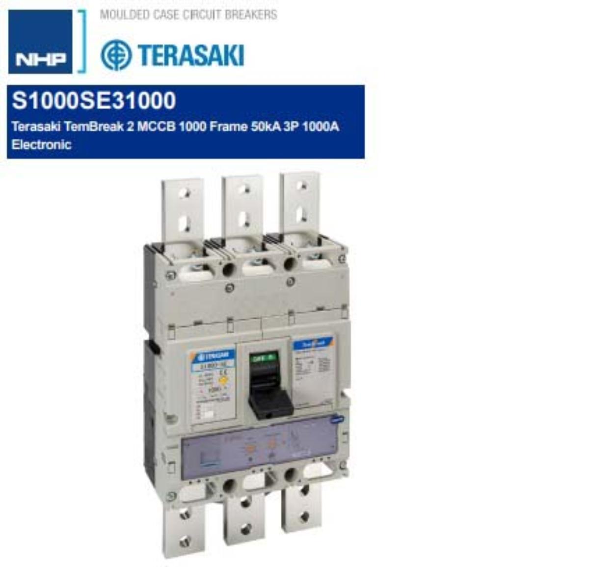 MCCB TEMBREAK2 3P 1000A 50KA 1000 FRAME
