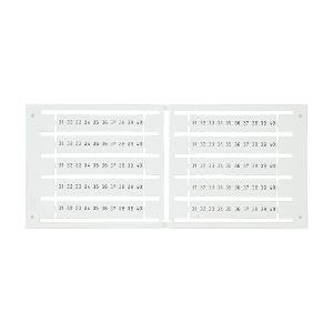 MARKING TAG 6x12mm 31-40 CARD OF 100 MARKING TAG 6x12mm 31-40 CARD OF 100