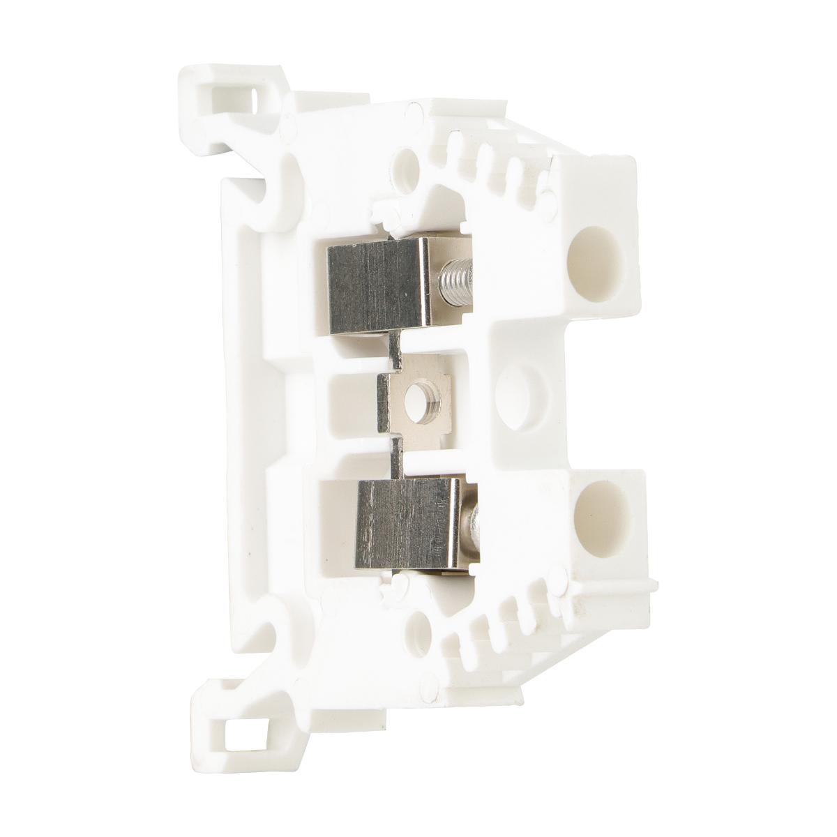 DIN TERMINAL 4MM WHITE 32A