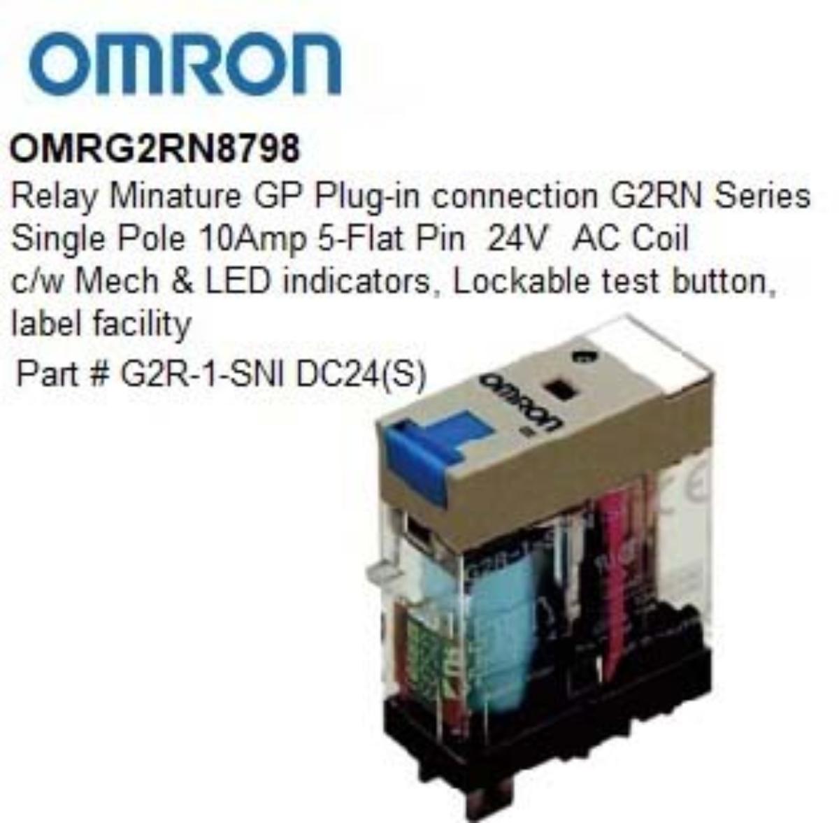 MINATURE PLUG IN POWER RELA. WITH LED IN
