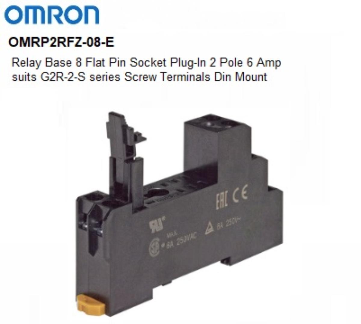 SOCKET DIN / SURFACE MTG 8-PIN SCR/TERM