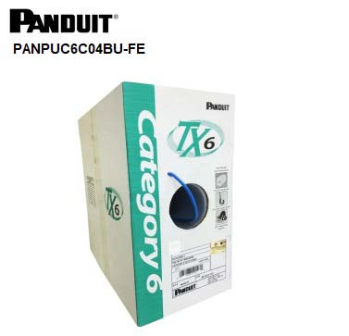 CABLE DATA PAN-NET TX6 CAT6 UTP 305M BOX