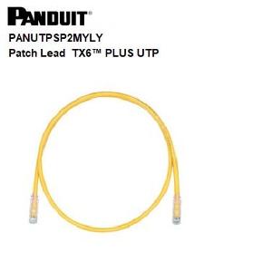 PATCHLEAD COPPER CAT6 UTP 2M YELLOW PATCHLEAD COPPER CAT6 UTP 2M YELLOW