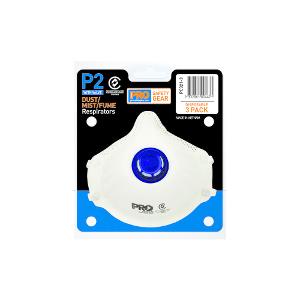 P2 RESPIRATOR WITH VALVE 3 PIECE BLIST P2 RESPIRATOR WITH VALVE 3 PIECE BLIST
