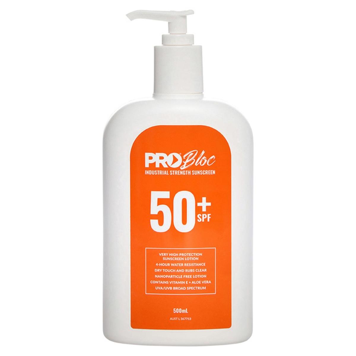 SUNSCREEN PRO-BLOC SPF50+ 500ML BTL