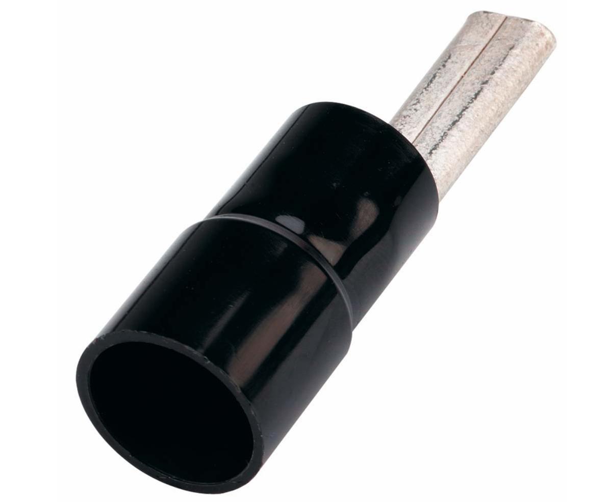 INSULATED PIN CONNECTOR 25MM BLACK 10PK | Pre-Insulated Terminals ...