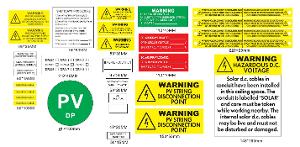 SOLAR LABEL KIT DISCONNECTION POINT SOLAR LABEL KIT DISCONNECTION POINT