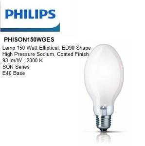 HPS LAMP 150W GES E40 COATED ELLIPT UNIV HPS LAMP 150W GES E40 COATED ELLIPT UNIV