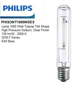 HPS LAMP 1000W GES E40 CLR TUBULAR UNIV HPS LAMP 1000W GES E40 CLR TUBULAR UNIV