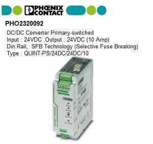 QUINT-PS/24DC/24DC/10 PRIMARY-SWITCHED Q QUINT-PS/24DC/24DC/10 PRIMARY-SWITCHED Q