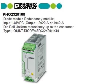 QUINT-DIODE/48DC/2X20/1X40 DIN RAIL DIOD QUINT-DIODE/48DC/2X20/1X40 DIN RAIL DIOD