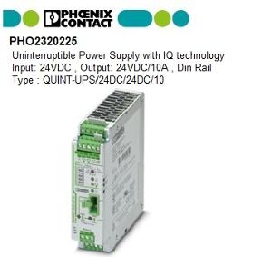 QUINT-UPS/ 24DC/ 24DC/10 UNINTERRUPTIBLE QUINT-UPS/ 24DC/ 24DC/10 UNINTERRUPTIBLE