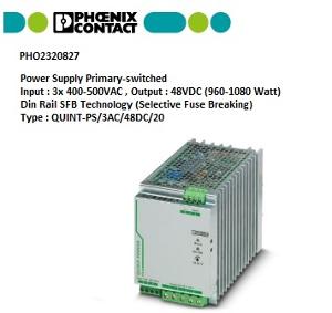 QUINT-PS/3AC/48DC/20 PRIMARY-SWITCHED QU QUINT-PS/3AC/48DC/20 PRIMARY-SWITCHED QU