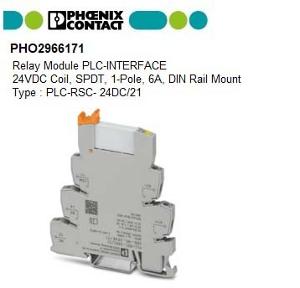 PLC-RSC- 24DC/21 PLC RELAY CONSISTING OF PLC-RSC- 24DC/21 PLC RELAY CONSISTING OF
