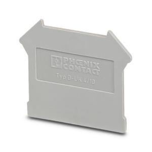 D-UK 4/10 END COVER LENGTH 42.5 MM WIDTH D-UK 4/10 END COVER LENGTH 42.5 MM WIDTH