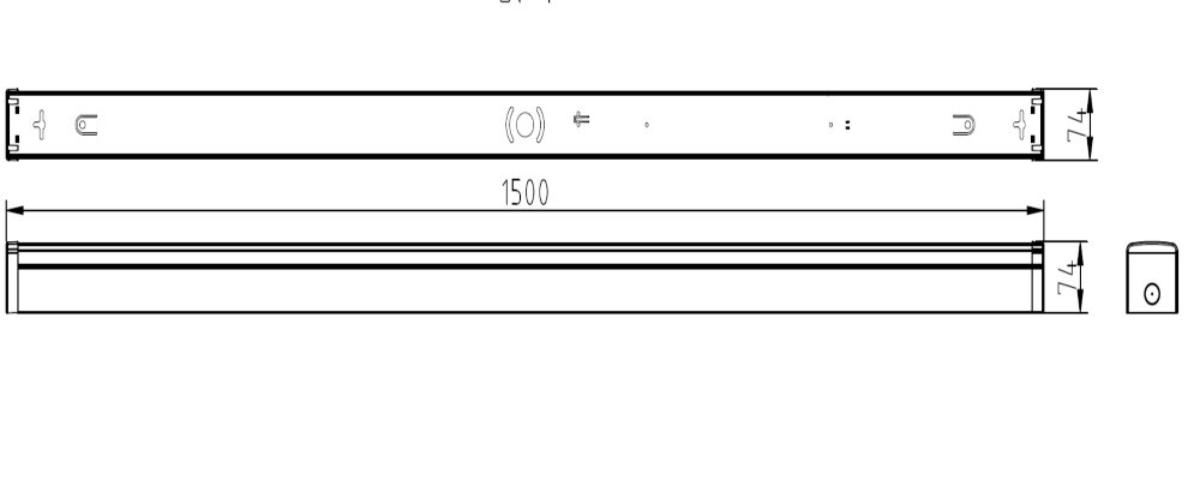 LED DIFF BATTEN ECO 18/25/30/36W CCT