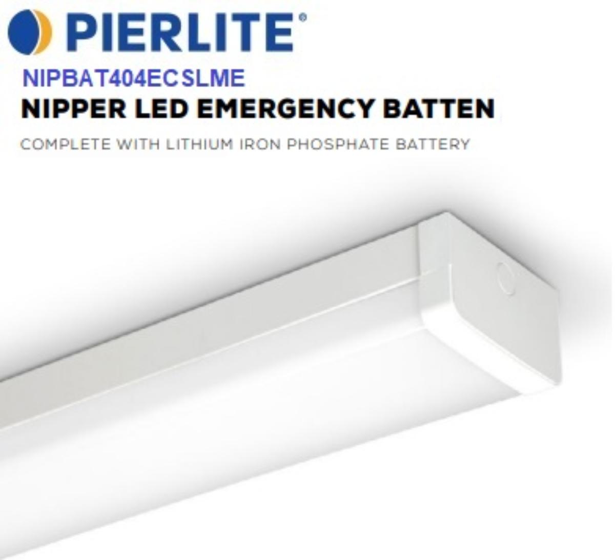 LED EMERG BATTEN NIPPER 18/25/30/36W CCT
