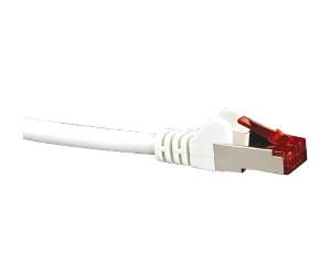 PATCHLEAD CAT6A SHIELDED WHITE 0.5M