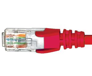 CAT6 PATCHLEAD RED 1.0MTR