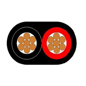 XLPE FLAT 16MM 2C AUSGRID APPROVED BLACK XLPE FLAT 16MM 2C AUSGRID APPROVED BLACK