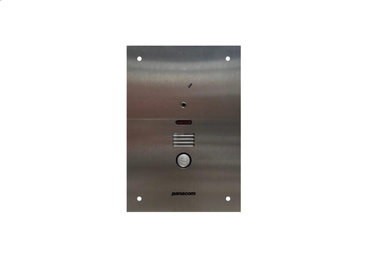 FLUSH DOOR VIDEO CAMERA SGL BUTTON S/S