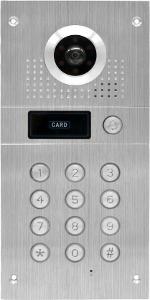 FLUSH DOOR VIDEO CAMERA ACCESS KEYPAD SS FLUSH DOOR VIDEO CAMERA ACCESS KEYPAD SS