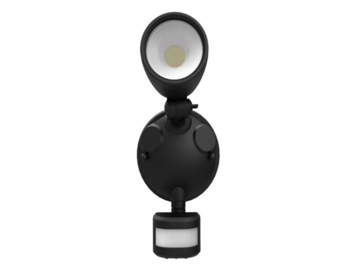 PIERLUX SGL SECURITY LIGHT 12W BLACK