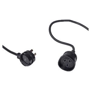 EXTEN LEAD 2MTR 10A PIGGY BACK PLUG WHT EXTEN LEAD 2MTR 10A PIGGY BACK PLUG WHT