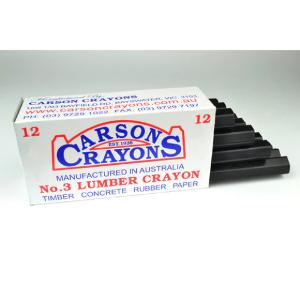 CARSON LUMBER CRAYON BLACK CARSON LUMBER CRAYON BLACK